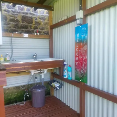 Private Basic Caravan Farm stay Saint-Michel-de-Montjoie